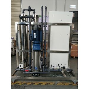 Efficient Single Pass Reverse Osmosis System 5.0KW Power Rating 2000 LPH Flow