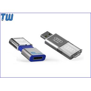 Custom Pull Acrylic Storage Drive 64GB USB Flash Drive Price 3D LED Logo