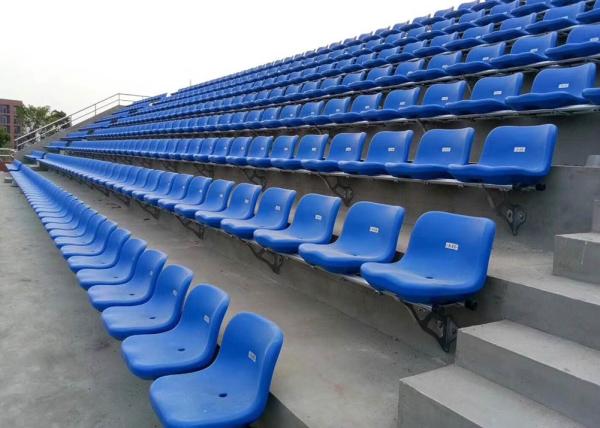 Quality Comfortable Fixed Stadium Seating With A Folding Mechanism / A Tip Up Base wholesale