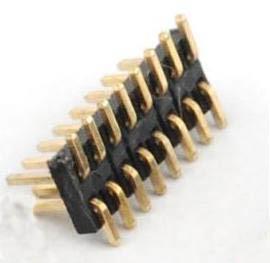 Cheap 2x8 Pins Dual Row Header Connector Right Angle 1.27 Mm Pitch Header for sale