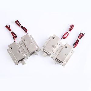 Open Frame Electric Safety Cabinet Lock 12v DC Electrical Control Solenoid