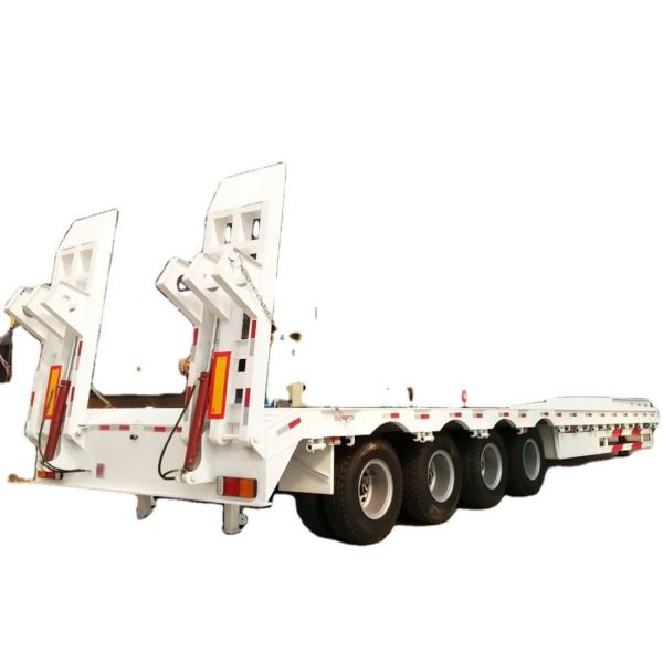 Quality Low Bed Trailer Tractor Truck with Standard 28T Landing Gear and Durable Construction wholesale