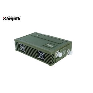70KM LOS 5 Watt Ethernet COFDM Wireless Transmitter Bidirectional Video Link