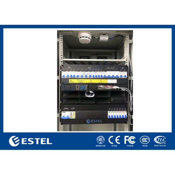 Outdoor Telecom Power System IP65 Outdoor Power Enclosure with 21kW 350A Rectifiers