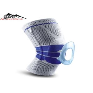 Anti - Collision Sport Nylon Knee Support Strap Silicone Pad Eco - Friendly