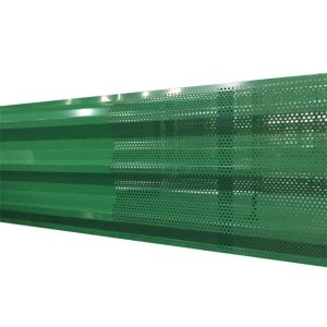 Perforated Corrugated Windbreak Fence Panels Anti Dust Environment Friendly