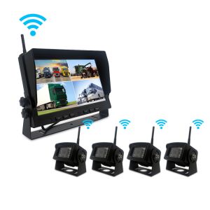 IPS Night Vision 10 Inch 4 Split Vehicle Data Recorder 1024x600 ODM