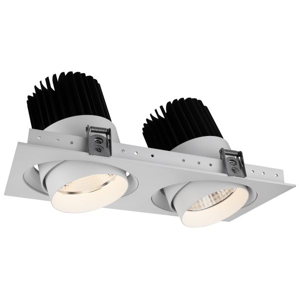 Quality Adjustable Sharp COB Led Aluminum Recessed Downlights 700mA Volt 37/R3B0198 wholesale