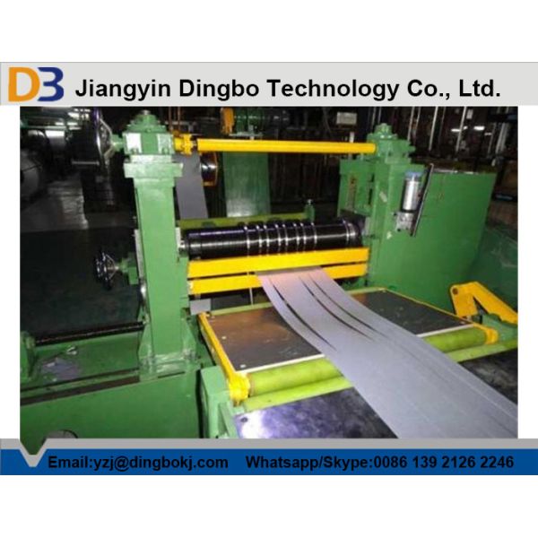Quality Semiautomatic 380V / 3PH Steel Slitting Line Machinery With Hydraulic Tension Station wholesale