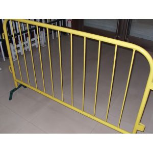 hot dip galvanized bicycle removable Crowd Control steel Barrier manufacture