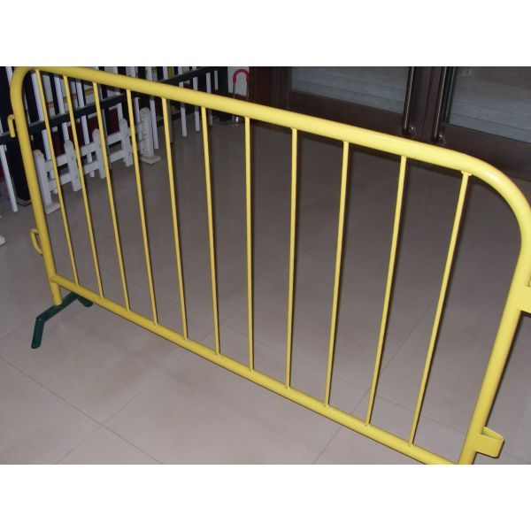 hot dip galvanized bicycle removable Crowd Control steel Barrier manufacture