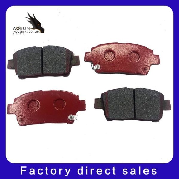 Quality Automobile Brake Pads Custom Processed Brake Front Wheel D822 wholesale
