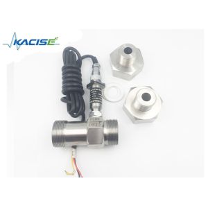 Pulse Analog Output Turbine Flow Meter Sanitary Type Tri - Clamp Connection