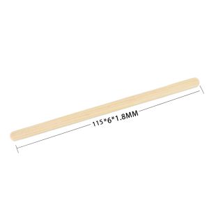 JFB Bulk Bamboo Stir Sticks Tea Stirring With Round Head