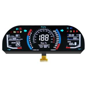 Cheap COG Car 3.3V Segment LCD Display Module With White Backlight for sale