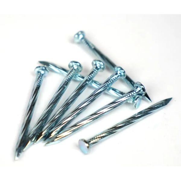 Quality Custom Hardened Steel Concrete Nails Galvanized Twist Surface wholesale