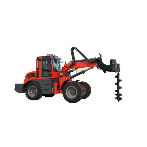 Quality Wenyang Machinery WY2500 telescopic loader forklift with earth auger wholesale