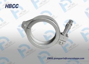 China Concrete pump pipe clamp,clamp coupling, screw clamp for concrete pump on sale