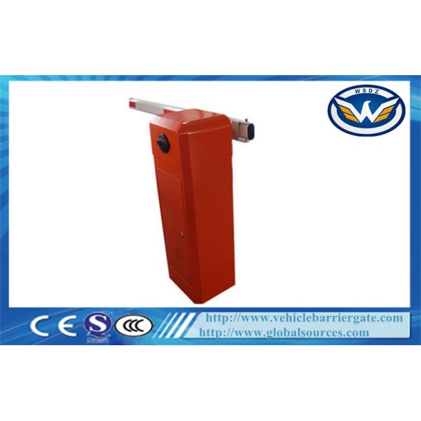 Red Parking Barrier Gate For All Parking Areas / Community / Industrial / Bus
