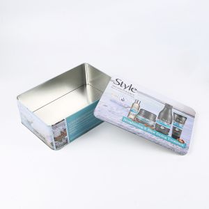 Lightweight Decorative Printed Tin Boxes Waterproof Anticorrosive