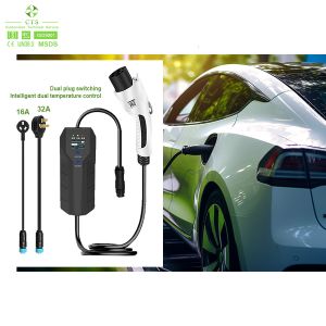 Plug and Play Type1 Type 2 EV Charger for Electric Car with 32A/40A/48A Charging