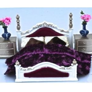 Cheap European style scale bed-scale model bed ,model furniture,architectural model materials for sale