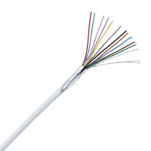 12x0.22mm2 Shielded Stranded TC Tinned Copper Conductor Control Cable with PVC