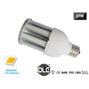 Very Low Energy Consumption E26 Led Corn Bulb 27w For Street Lighting