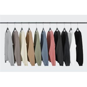 Over Size Unisex Multi Color Fitted Soft Plain Gym Heavy 310g Retro 100% Cotton