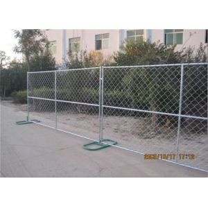 China Hot Dipped Galvanized 1.6mm Wall Thickness Temporary Chain Link Fencing Panels on sale