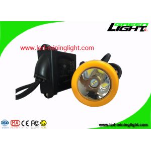 Anti Explosion Rechargeable LED Headlight 10000 Lux With 7.8Ah Battery Capacity