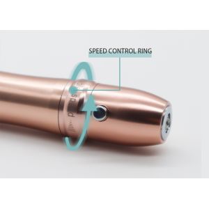 PMU Gold Microblading Permanent Makeup Machine Hollow Cup Motor