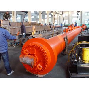 Industrial Radial Gate Large Diameter Hydraulic Cylinder In Hydropower Project