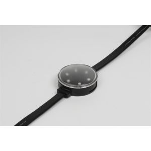 Cheap 1.5W DC24V Programmable 6 Beads LED Pixel Light RGB RGBW 50mm LED Point Light Source for sale