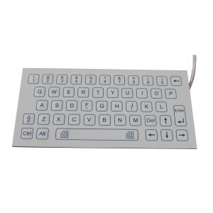Dust Oil Proof Industrial Membrane Panel Keyboard White Or Black Color