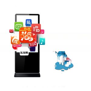 49" 50" inch Ground stand LCD LED WIFI Signage with Android OS