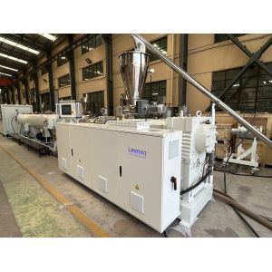 Integrated Gearbox 50-200mm Pvc Pipe Extrusion Line With Strong Structure And