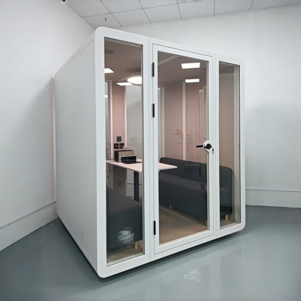 Quality Soundproof Karaoke Booth with Acoustic Performance STC35dB Fast Installation Movable Office Booth Pod wholesale