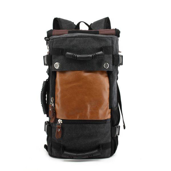 Stylish Travel Large Capacity Backpack Male Messenger Shoulder Bag Computer Backpack Men Multifunctional Versatile Bag