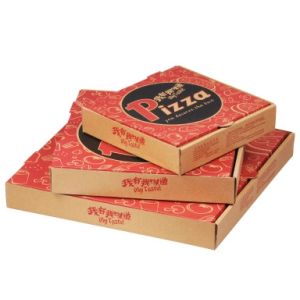 High quality flexo printing pizza box,eco-friendly pizza box