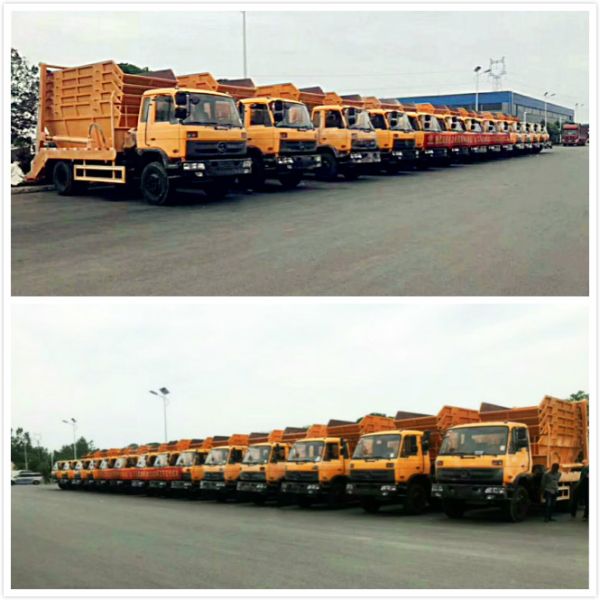 8cbm 4*2 Garbage Collection Truck Waste Removal Transport Vehicles 6-7t Swept Body