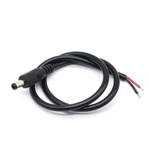 5521 5525 DC Power Plug Adapter Pigtail Cable Wire Harness for and Power
