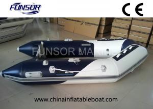 Cheap River / Sea Comfortable PVC Hull Foldable Inflatable Boat For 4 Passengers for sale