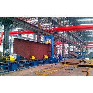 Custom Welded H Beam Structural Steel Q235B Q355B ASTM A36