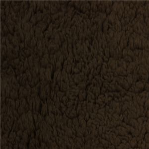 Burnout Plain Sherpa Fur Fabric Coral Poly Sherpa Fleece Fabric