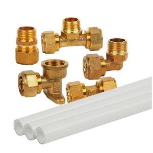 DIN 86088 Copper Nickel Equal Tee Butt Weld CuNi10Fe1Mn And CuNi30Fe1Mn DN10 -