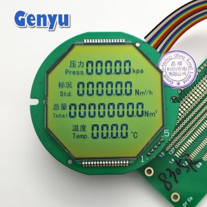 2.36 Inch Segment LCD Display Round STN LCD Display No Backlight