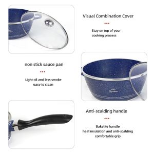 New Arrival 23Pcs Multi-Purpose Aluminum Non-Stick Cooking Pot And Pan Sets With