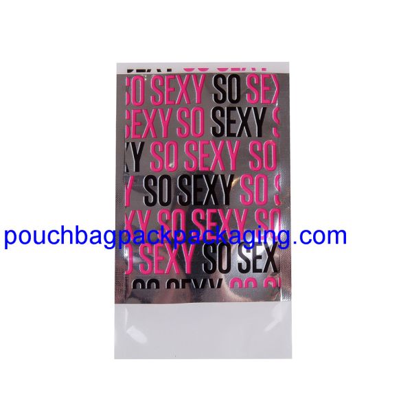 Vivid aluminium bag, foil plastic pouch heat seal high barrier with custom printing