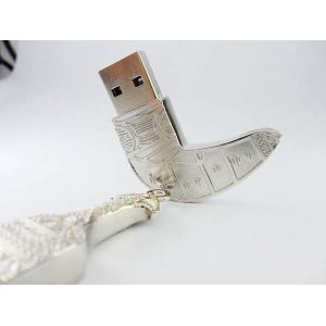 Fashionable Metal USB Memory Stick High Speed Knife Shape For Gift Giveway
